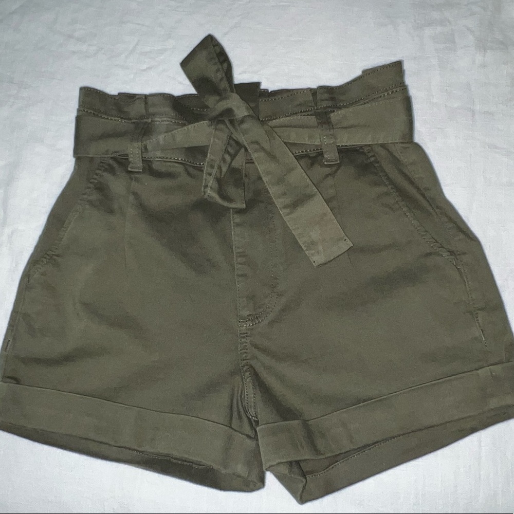 High waisted shorts